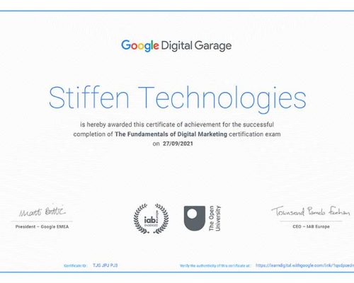 google-certificate