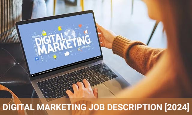 digital marketing job description